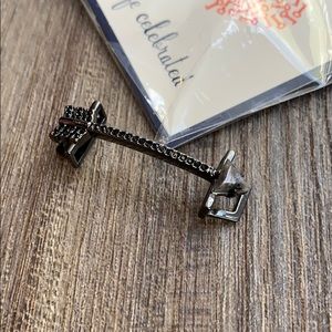 Keep Collective - Large Pavé Arrow - Hematite